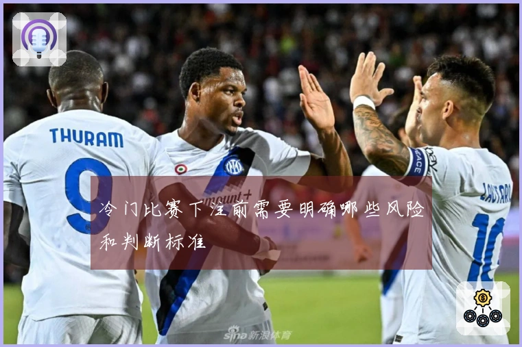 冷门比赛下注前需要明确哪些风险和判断标准